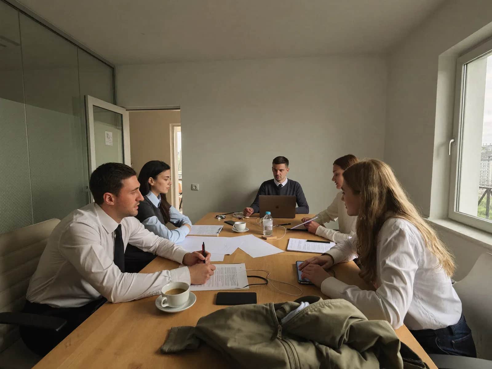 Заняття бізнес-англійської в офісі